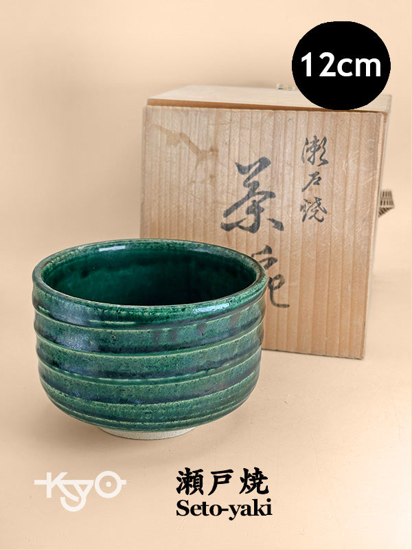 TC98 - Bol Matcha Chawan en faïence de Seto 瀬戸焼