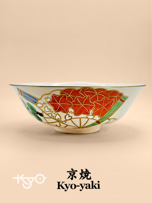 TC30 - Kyo-yaki Matcha Bowl by Ryūzan 隆山 京焼