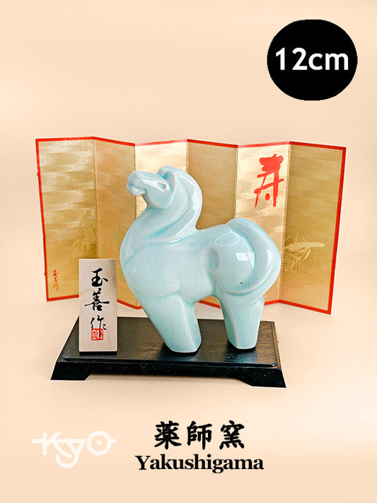 FT348 - Yakushigama Horse Figurine by Tamayoshi 玉善