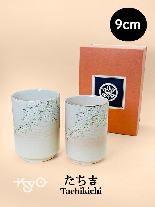 TB232 - Hagi-yaki yunomi tea cup by Tachikichi たち吉
