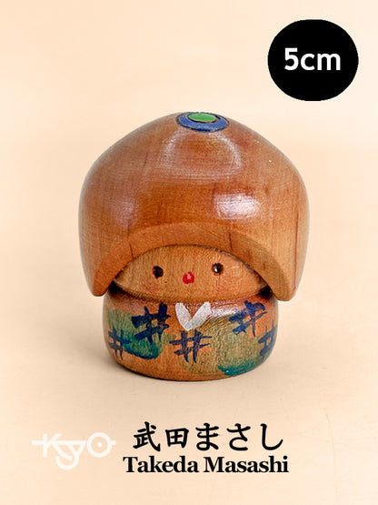 CB182 - Sosaku Kokeshi by Takeda Masashi 武田まさし