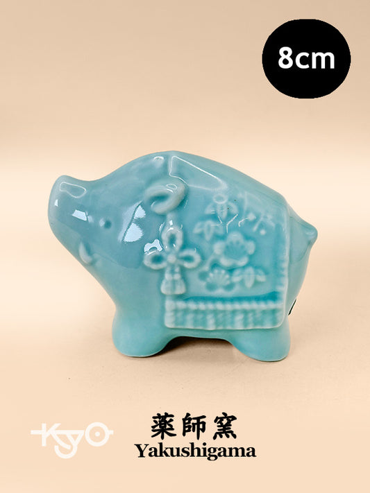 FT365 - Seiji Boar Shōfuku Eto by Yakushigama 薬師窯