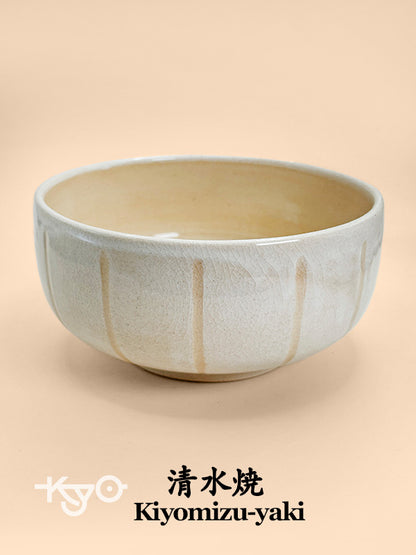 TC54 - Kiyomizu-yaki Chawan matcha bowl 清水焼