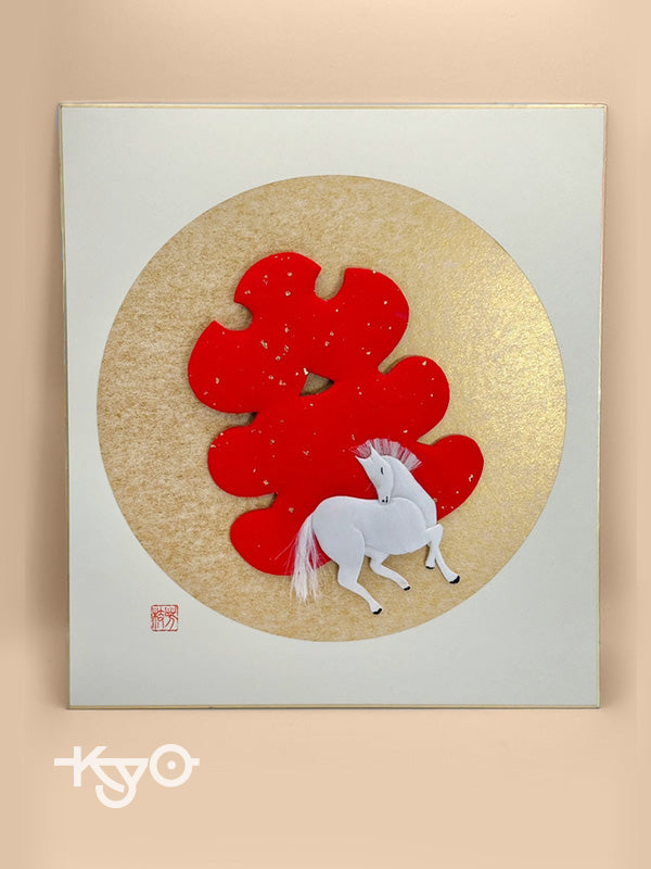 SHP039 - Shikishi artwork card Hakuba 白馬