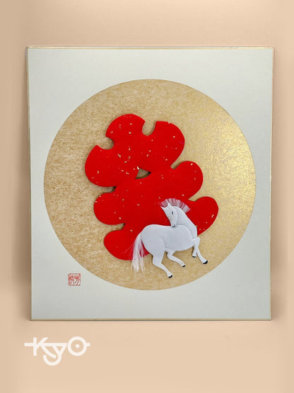 SHP039 - Shikishi artwork card Hakuba 白馬