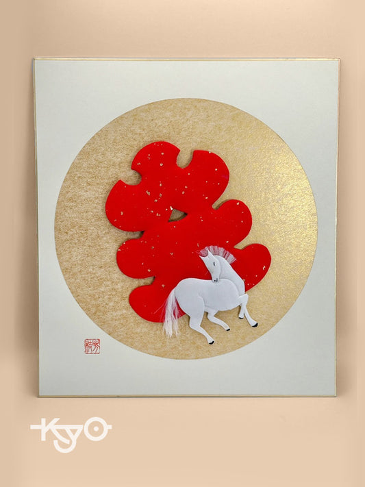 SHP039 - Shikishi artwork card Hakuba 白馬