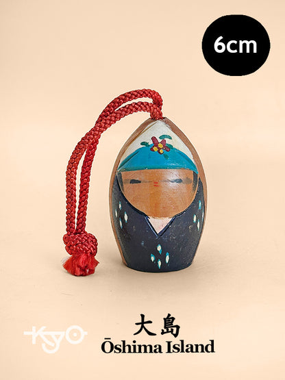 CB173 - Dorei Wooden Bell from  Oshima Island 大島