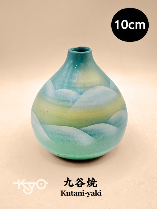 TB284 - Vintage Kutani-yaki Flower Vase 九谷焼