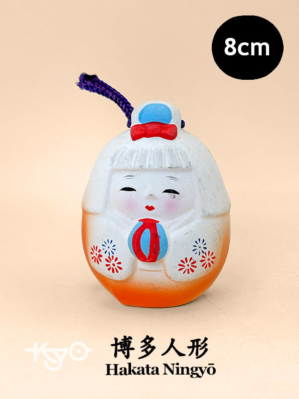 CB228 - Clochette en terre cuite Dorei Clay Bell de Hakata ningyō 博多人形