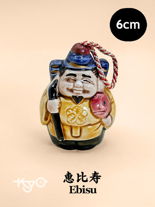 CB131 - Dorei Clay Bell of  Ebisu 恵比寿