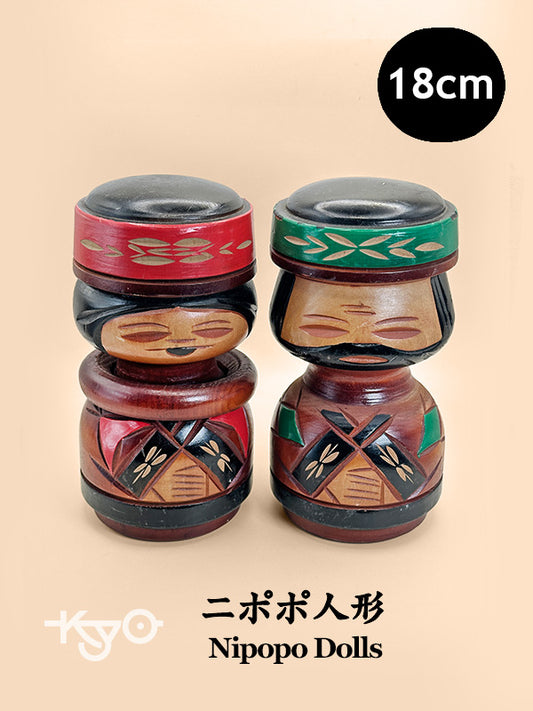 K18127 - Sōsaku Kokeshi de Nipopo Dolls ニポポ人形