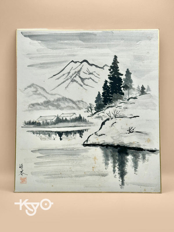 SHP43 - Orignal shikishi artwork card