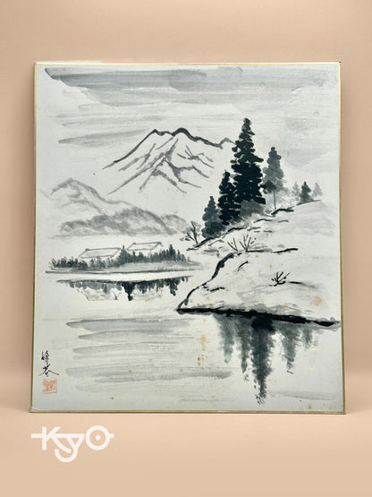 SHP43 - Orignal shikishi artwork card