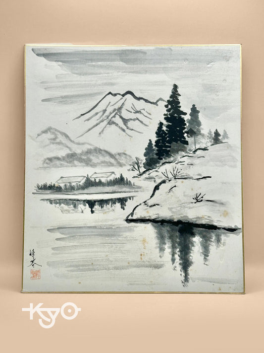 SHP43 - Orignal shikishi artwork card