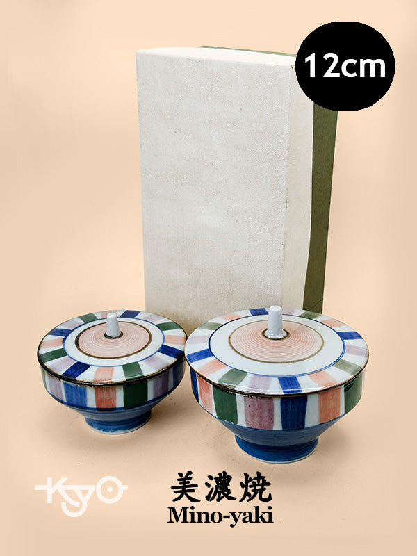 TB225 - Bols à couvercle Mino-yaki 美濃焼
